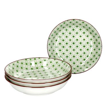 4er Set Suppenteller 20cm Lime Rio - Ritzenhoff 744767 _Bild_1
