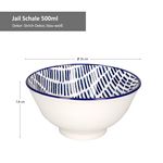6er Set Müslischale Jail Blau Weiß - 89987_Bild_4