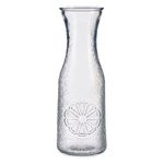 5tlg Set Vivalto Lima Karaffe + 4x Glas mit Deckel und Strohhalm_Bild_2