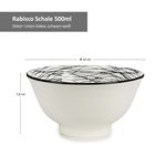 6er Set Müslischale Rabisco Schwarz Weiß - 87657_Bild_3