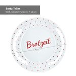 6er Set Frühstücksteller Berta 19cm rot Brotzeit - 1018960_Bild_2