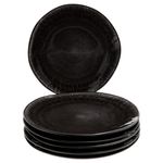 6er Set Speiseteller Zakynthos Reactive Glaze Schwarz - 24327312_Bild_2