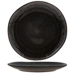 6er Set Speiseteller Zakynthos Reactive Glaze Schwarz - 24327312_Bild_3