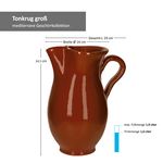 9L + 6 Tonbecher 330ml teilglasiert - 12968 + 99544_Bild_5