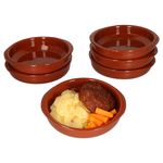 6er Set Cazuela Tonschale Bernd mit Griffen 16 cm M - 99508_Bild_1