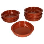 6er Set Cazuela Tonschale Bernd mit Griffen 16 cm M - 99508_Bild_2