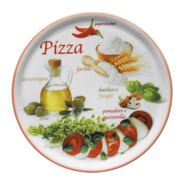 Pizzateller Napoli Pizzafoods rot 31cm - 04019#ZP2_Bild_1