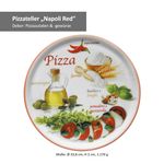 4er Set Pizzateller Napoli Pizzafoods rot 33cm - 04018#ZP2_Bild_1