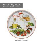 2er Set Pizzateller Napoli Pizzafoods grün + rot 31cm - 04019#ZP2 + 04019#ZP1_Bild_5