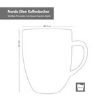 4er Set Kaffeebecher Nordic Ellen 320ml Ritzenhoff & Breker - 408683_Bild_3