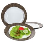 4er Set Speiseteller Braun Brazil 27cm Ritzenhoff & Breker - 409314_Bild_1