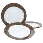 4er Set Speiseteller Braun Brazil 27cm Ritzenhoff & Breker - 409314_Bild_2