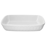 Arte Regal Auflaufform Nr. 04 weiß rechteckig ohne Henkel groß - 03845_Bild_1