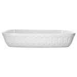 2er Set Arte Regal Auflaufform Nr. 04 weiß rechteckig ohne Henkel groß - 03845_Bild_3