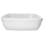 2er Set Arte Regal Auflaufform Nr. 04 weiß rechteckig ohne Henkel groß - 03845_Bild_4