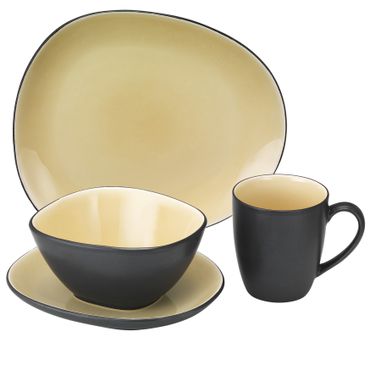 16tlg Kombiservice Elements Creme