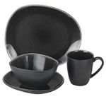 16tlg Kombiservice Elements Grau