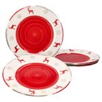 4er Set Dessert- Kuchenteller Rentier Unik Ø21cm - 23105782_Bild_2