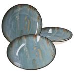 4er Set Suppenteller Bonna Madera Mint Bloom 25cm - MDRMTBLM25CK_Bild_1