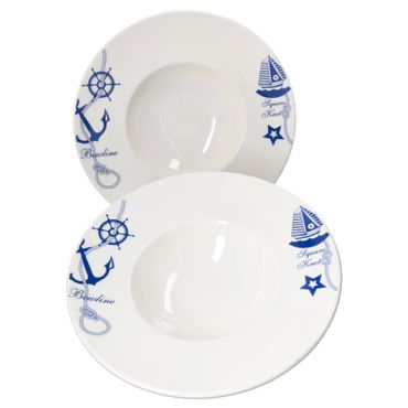 2er Set Pastateller Navy Banquet Bonna - T690BNC28CK_Bild_1