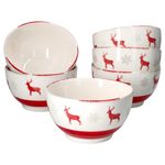 6er Set Gebäckschale Rentier Unik Ø14cm - 23105793_Bild_2