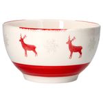 6er Set Gebäckschale Rentier Unik Ø14cm - 23105793_Bild_4