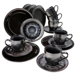 02-24328312-HIT-Reactive-Glaze-Black-Kaffee-Set-18tlg-Kaffeeservice.jpg 18tlg. Kaffeeservice Zakynthos Reactive Glaze Grey Black - 24328312_Bild_2