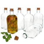 6er Set Vivalto Flasche 500ml Korkverschluss 79886_Bild_2