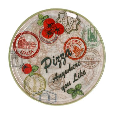 Pizzateller Charme Green - Moskau grün - 31cm - 04019#ZCHAV_Bild_1