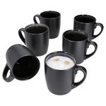 6er Set Kaffeebecher Zakynthos Reactive Glaze Grey Black - 24321864_Bild_1