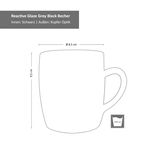 6er Set Kaffeebecher Zakynthos Reactive Glaze Grey Black - 24321864_Bild_4