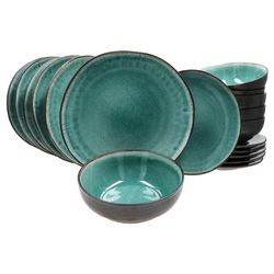 01-24327324-Reactive-Glaze-Green-Leros-18tlg-Teller-Set.jpg 18tlg. Tellerset Reactive Glaze Green - Leros - Bluegreen - 24327324_Bild_1
