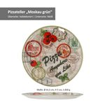 6er Set Pizzateller Charme Red + Charme grün - Rom rot + Moskau grün - 31cm - 04019#ZCHAR + 04019#ZCHAV_Bild_5