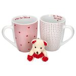 3tlg. Boltze Illum Nina Kaffeebecher rosa mit Schlüsselanhänger - 2013639_Bild_1