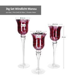 03-1015760-Boltze-Windlicht-Manou-3tlg-Set-Pink-Hell-Bemassung.jpg B. F. 3tlg Set Windlicht Manou Rot hell - 1015760_Bild_3