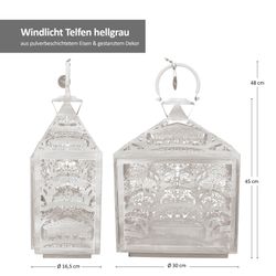 06-2015406-Boltze-Laterne-Telfen-rechteck-hellgrau-Bemassung.jpg B. F. Laterne Telfen rechteckig hellgrau - 2015406_Bild_6