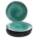 6er Set Speiseteller Reactive Glaze Green -  Leros - Bluegreen _Bild_2