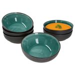 6er Set Schalen Reactive Glaze Green - Leros - Bluegreen _Bild_1