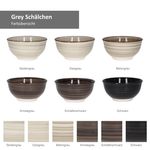 6er Set Snack-/Dipschale Grey 12 cm - 24326864_Bild_4