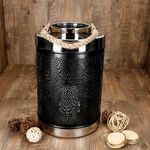 B. Windlicht Reyla groß schwarz & Chrome - 2019903_Bild_2