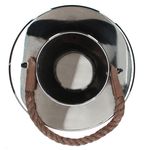 B. Windlicht Reyla groß schwarz & Chrome - 2019903_Bild_3