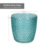 B. F. 4tlg Set Windlicht Marilu eisblau verschiedene Dekore - 2019848_Bild_5