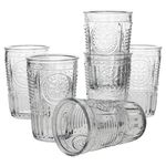 6er Set Romantic Longdrink-Glas klar 340ml_Bild_2