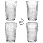 6er Set Romantic Longdrink-Glas klar 340ml_Bild_3
