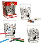 6er Set Bugs Bunny Glas zum Anmalen 350ml - 0168440_Bild_2
