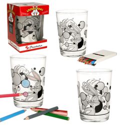 02-0168440-Pasabahce-Bugs-Bunny-Glas-zum-Anmalen-Set.jpg 6er Set Bugs Bunny Glas zum Anmalen 350ml - 0168440_Bild_2