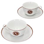 4tlg Set Authentic Italian Cappuccinotasse mit Untertasse - 412888_Bild_2