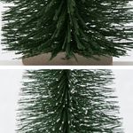 B. 2tlg. Set Deko-Aufsteller Tarvo Tanne grün + Tanne Schnee - 1015289_Bild_5