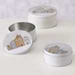 B. 3 tlg Set Gebäckdosen Houses - 2024390_Bild_2