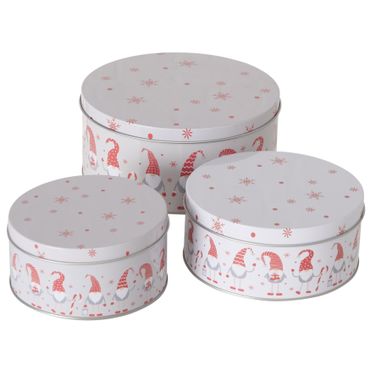 B. 3tlg Set Gebäckdosen Lucky aus Metall - 2024395_Bild_1